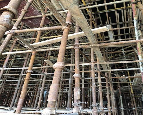 太原軍翔建材租賃 專業提供一字型鋼管腳手架等裝飾裝修材料